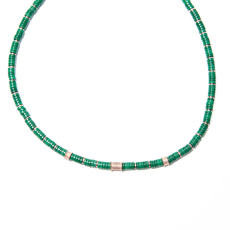 Collar Nefertiti Sodalita Verde